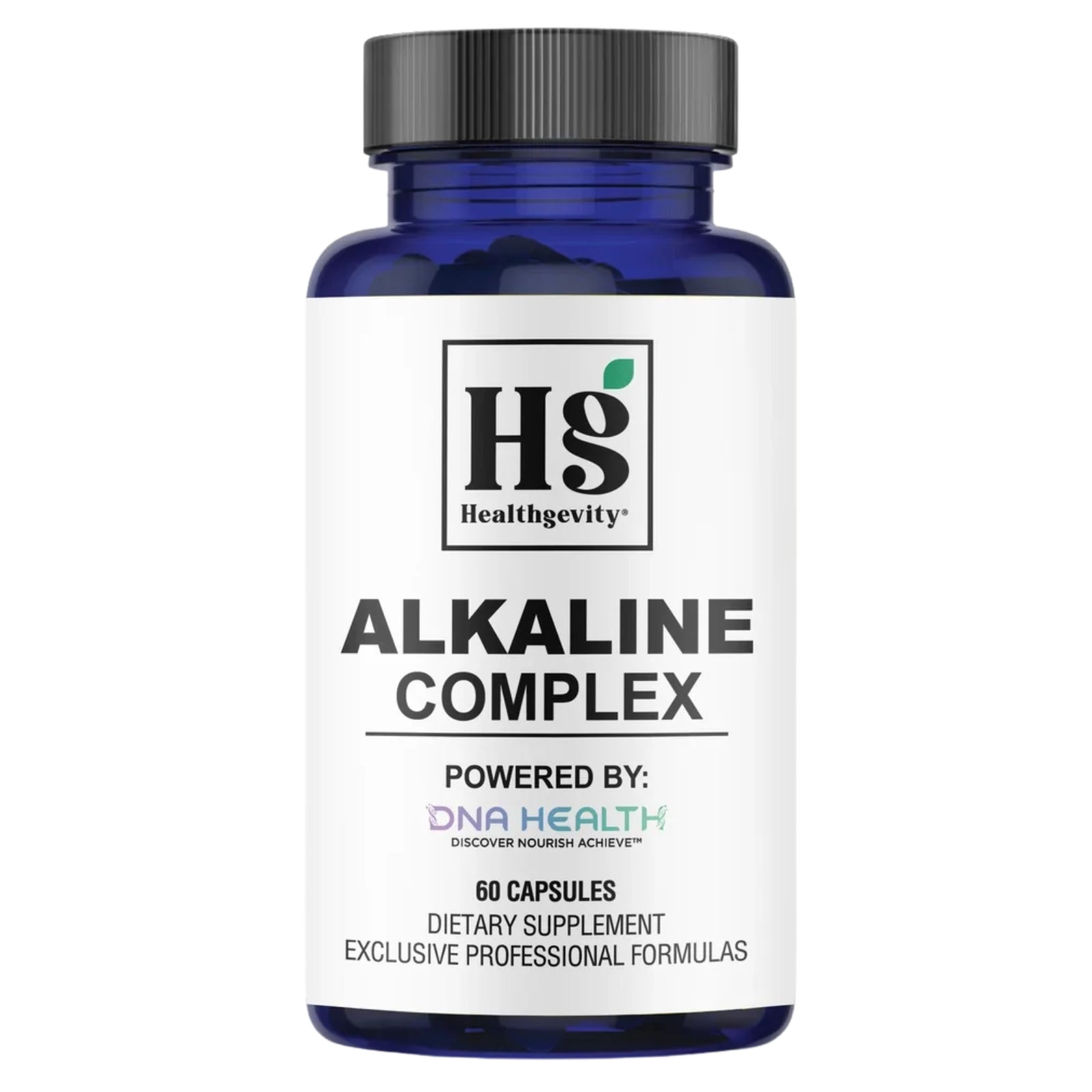 Healthgevity, Alkaline Complex, 60 Capsules UPC 792105240329 | Hilife Vitamins